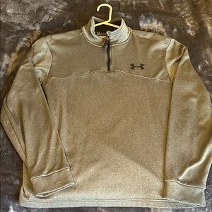 Under Armour Black and Gray Pullover